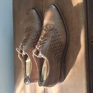 Cole Haan Washington Grand Woven Oxford - Size 10 - Woodbury Brown